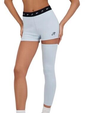 NWT Reebok X Angel Reese Booty Short W Leg Sleeve